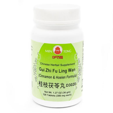 Gui Zhi Fu Ling Wan / Cinnamon & Hoelen Formula Tablet - Min Tong Herbs