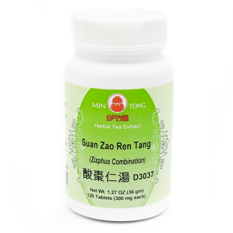 Suan Zao Ren Tang / Zizyphus Combination Tablet - Min Tong Herbs