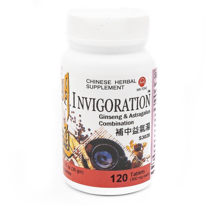 Invigoration / Ginseng & Astragalus Combination - Min Tong Herbs